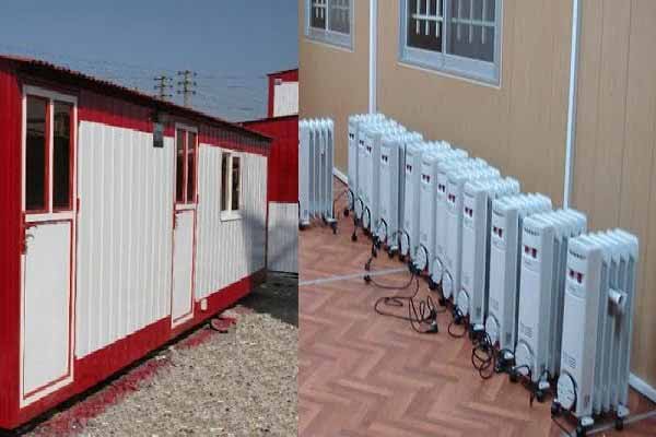 سیستم گرمایشی مناسب کانکس