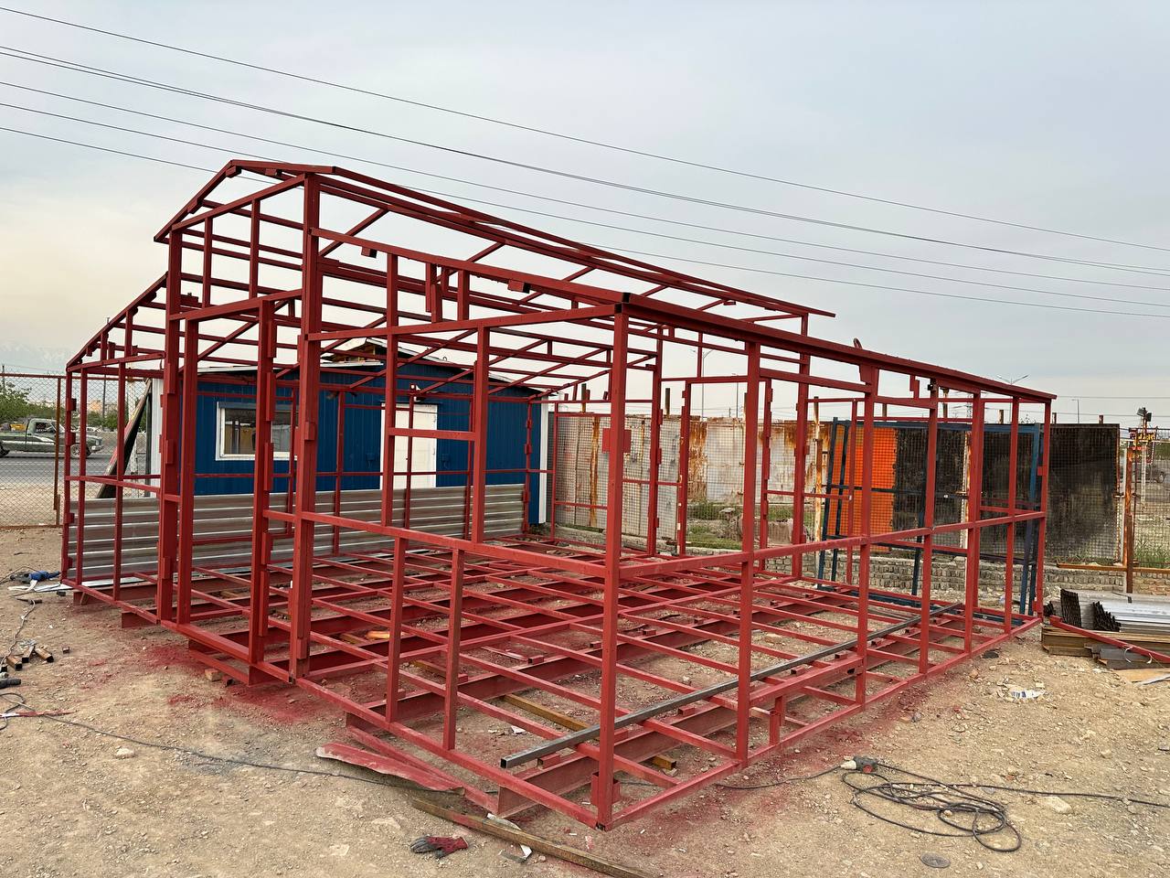 کانکس اجرا در محل